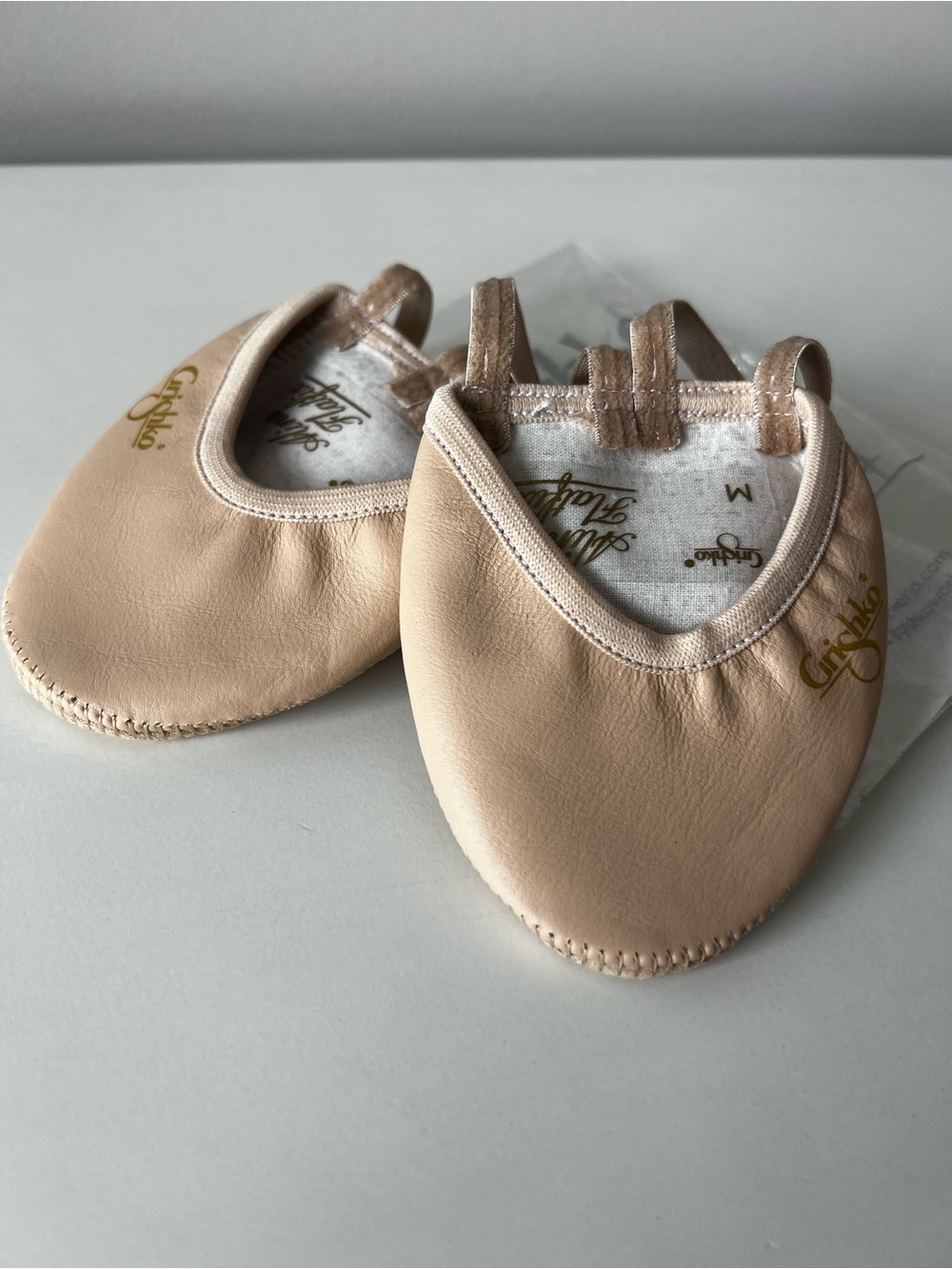 Girls Nude/Beige Ballet Slippers by Grishko